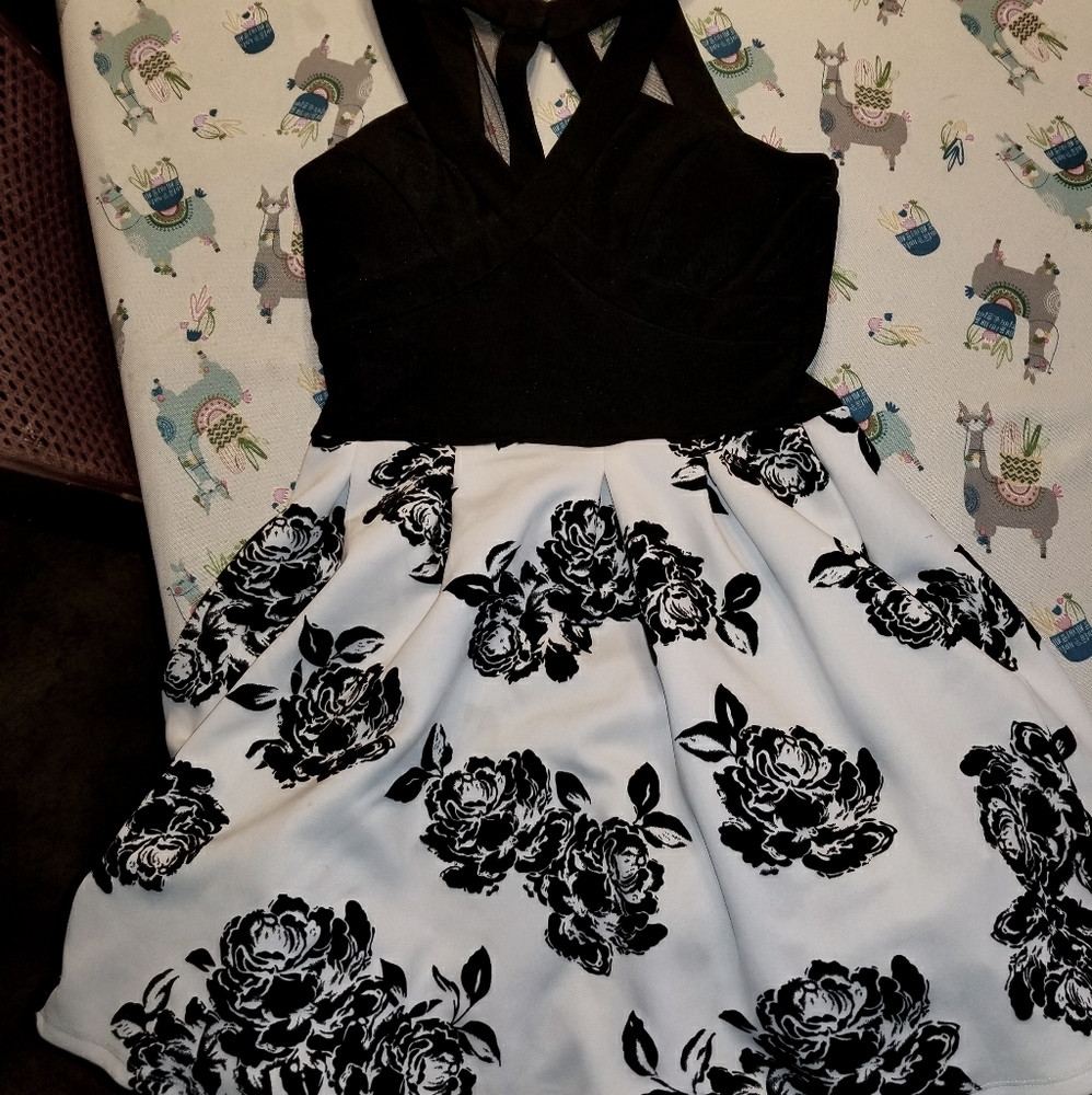 Rose Cocktail Dress
